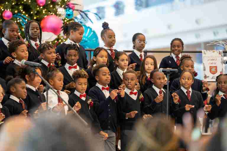 Carol competition prepares for take-off at the airport