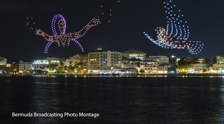 Drone show to light up the harbour