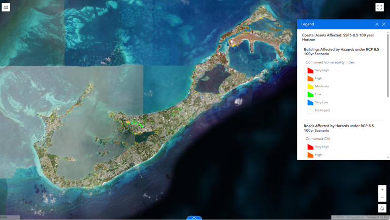 Bermuda maps future climate risks with new GIS tool
