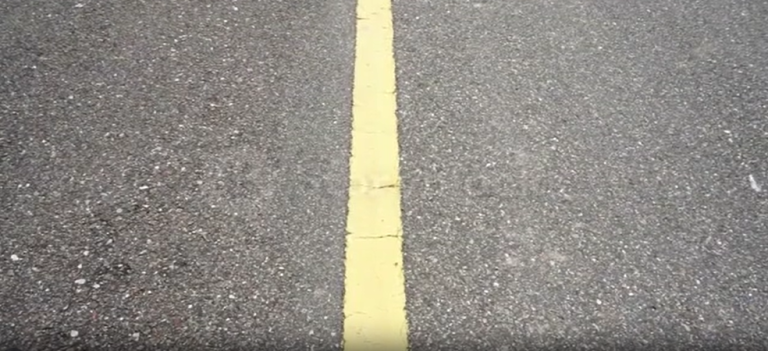 Broken equipment delays yellow lines on repaved roads