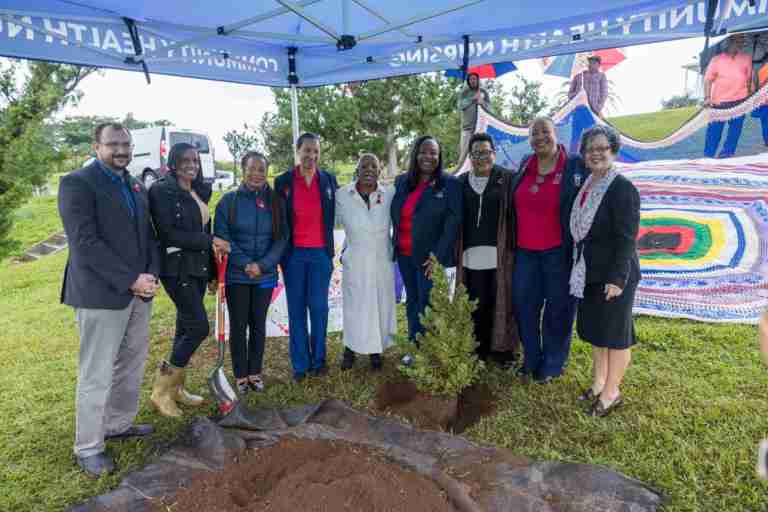 Tree planting marks World Aids Day