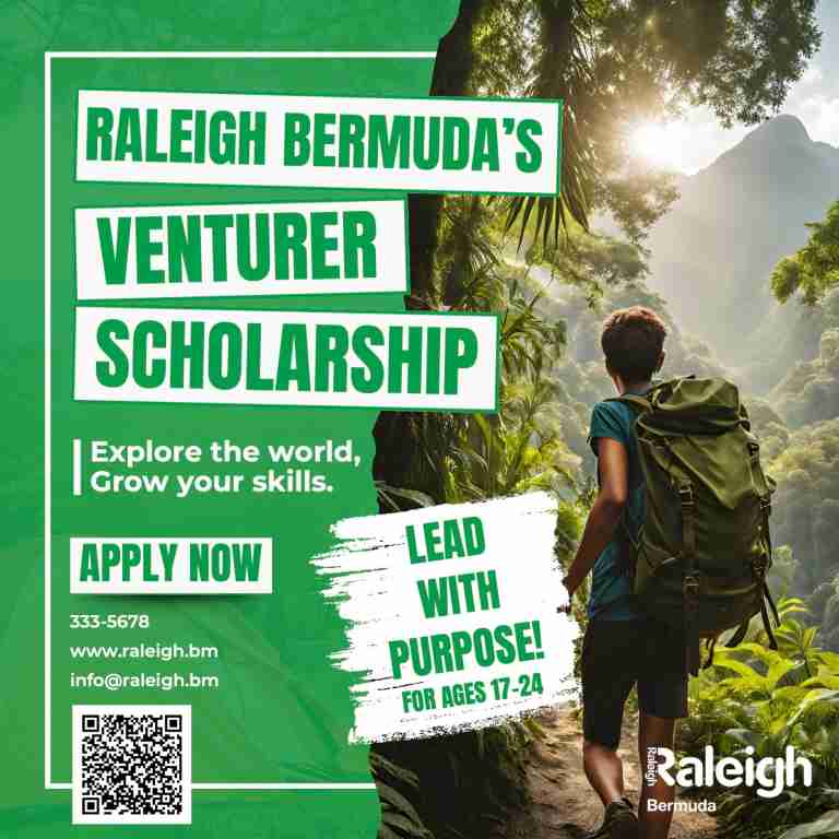 Raleigh Bermuda’s 2025 Ventures Scholarship opens