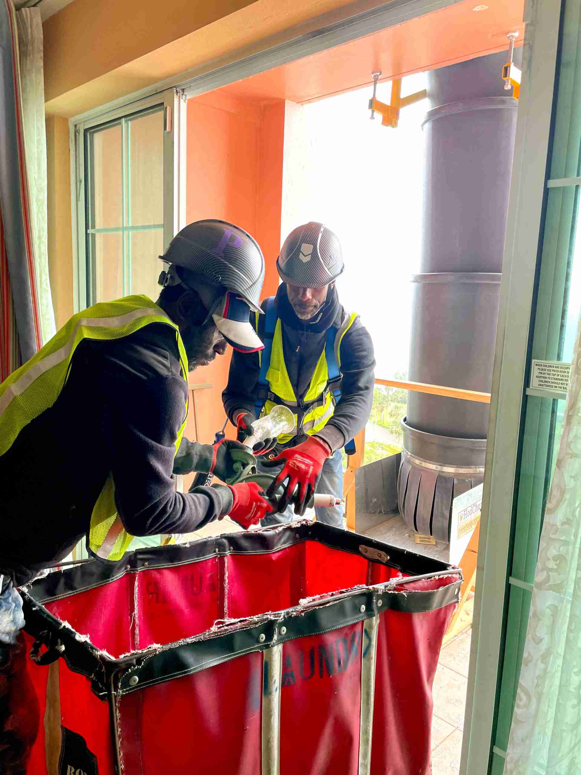 Construction work continues at Fairmont Southampton Hotel