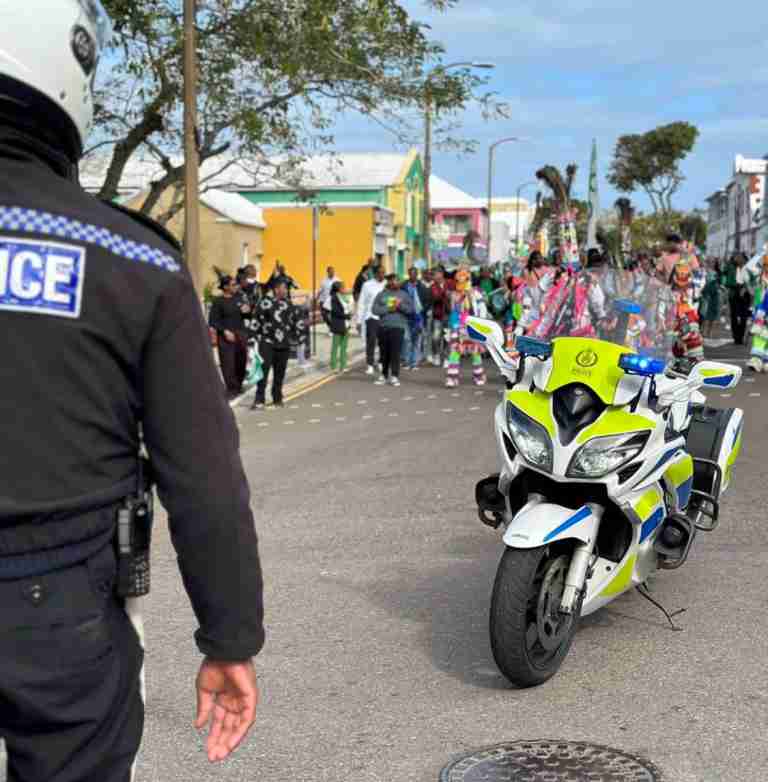 Biker allegedly struck young Gombey on busy street