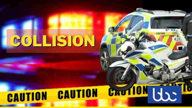 Traffic delays on Harbour Road due to collision