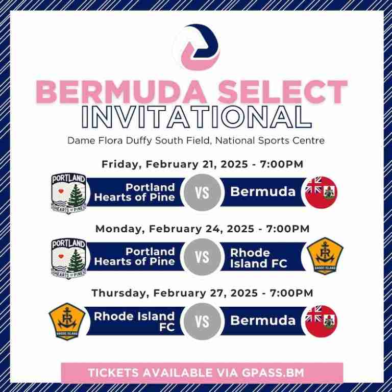 Football: Bermuda Select to Face USL Teams