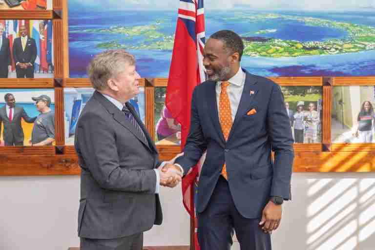 Premier Burt Meets with Deputy Consul General of Canada