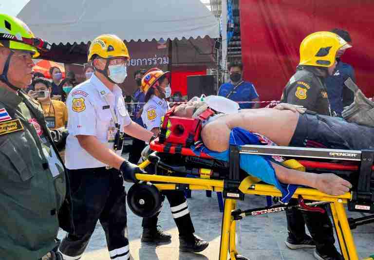 Powerful quake in Southeast Asia kills several, 81 trapped in Bangkok building rubble