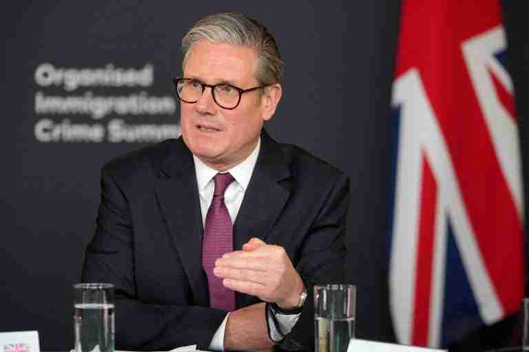 UK’s Starmer calls for coordinated fight against people smugglers