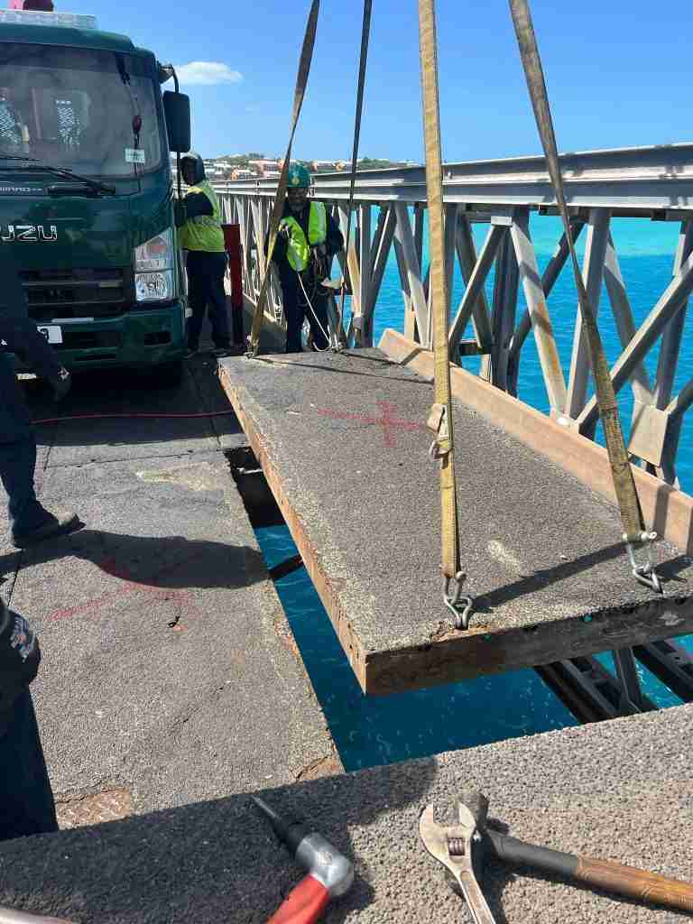 Causeway lane closure extended as restoration work continues