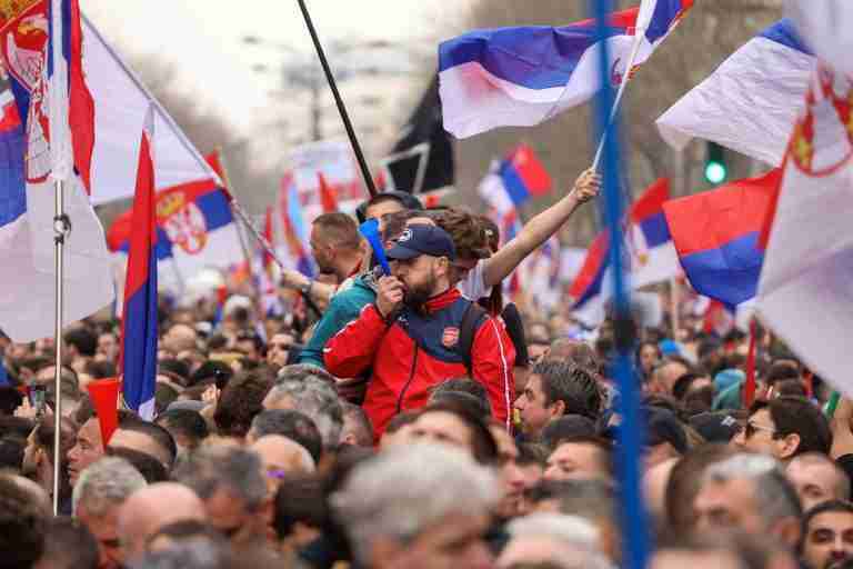 Mystery sound at Serbia protest sparks sonic weapon allegations