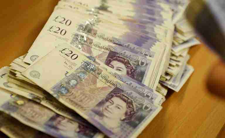 Pound rises against dollar; UK inflation slows more than expected