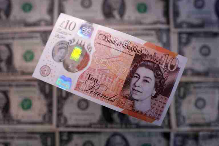 Pound finds some footing on retail sales amid dollar rebound