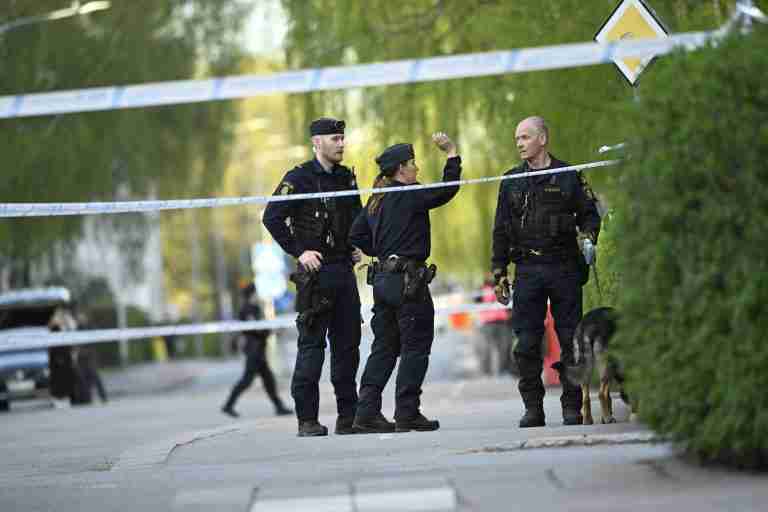 Three people killed in shooting in Sweden, police say