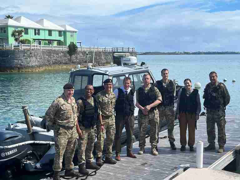 Building Bridges: UK Defence Attaché Visits Bermuda to Boost Regiment Support
