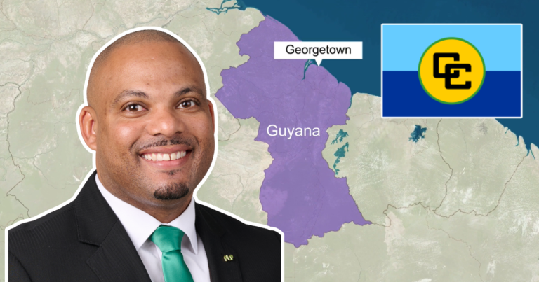 Minister Hayward represents Bermuda at CARICOM talks in Guyana