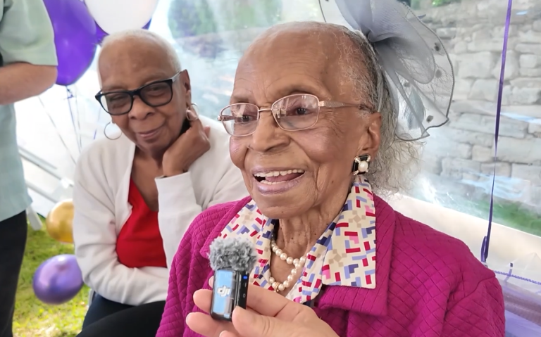 Happy to be 108 years-old!