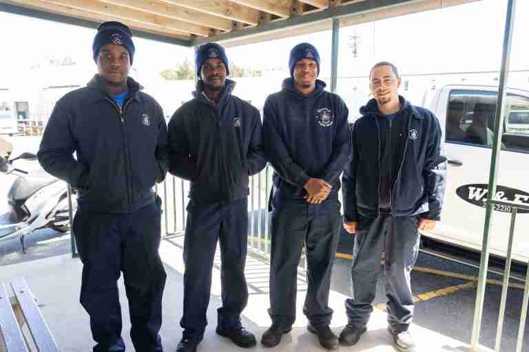 Four mechanical apprentices gear up for career in public service