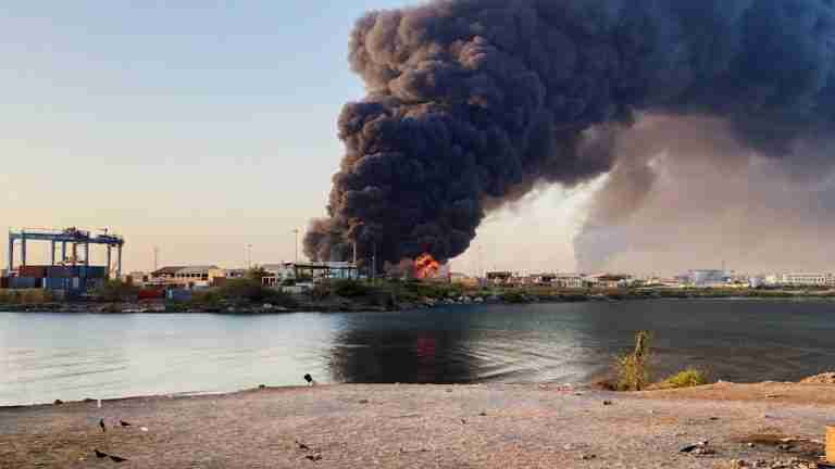 Drone strikes pound Port Sudan, putting aid deliveries at risk