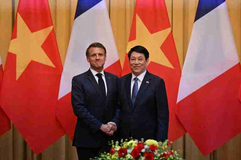 France, Vietnam sign Airbus, defence deals as Macron visits Hanoi