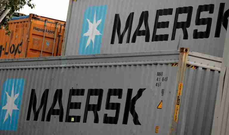 Maersk warns global container volumes could drop due to trade war