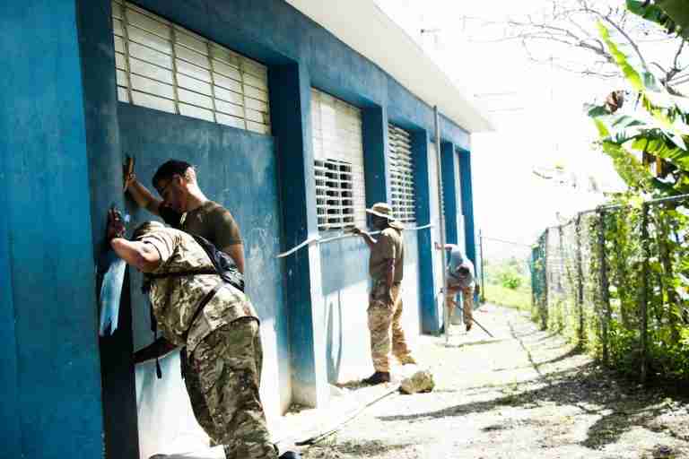 Royal Bermuda Regiment giving back in Jamaica