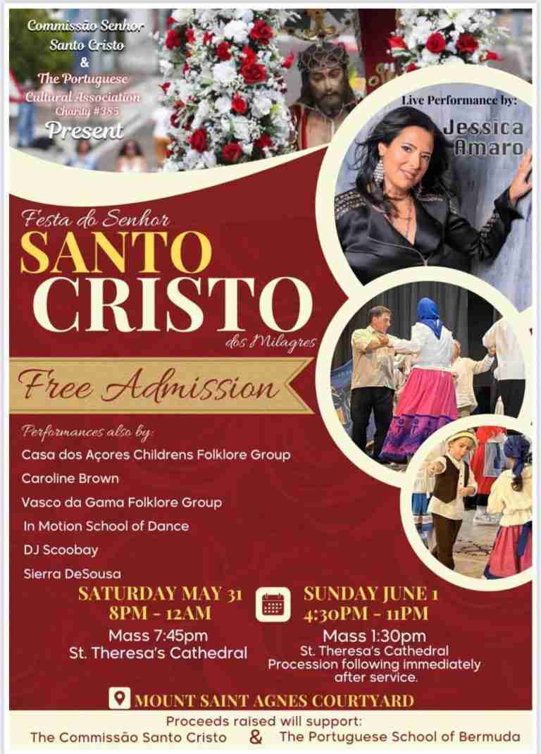 Portuguese Association to celebrate Santo Cristo festival