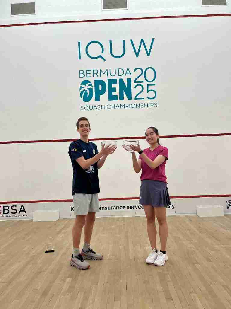 Zakaria and Azman Crowned Bermuda Open Squash Champions After Thrilling Finals