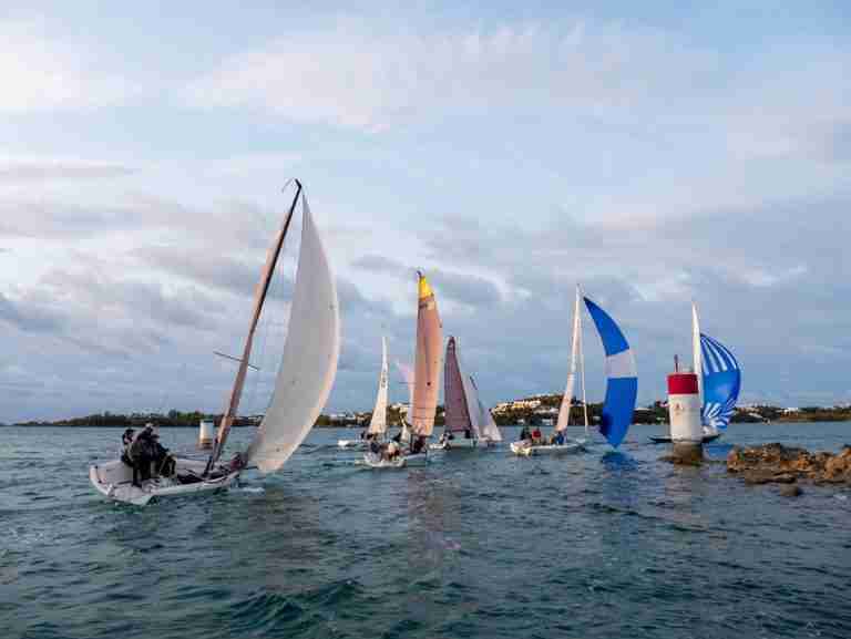 Largest Fleet Battle In Night Sailing Thriller