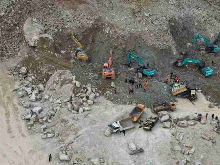 Indonesia quarry collapse kills 19, search continues for victims trapped under rubble