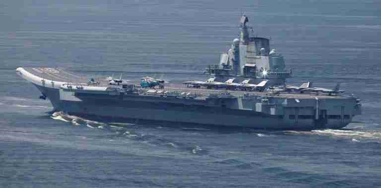 Japan confirms China’s aircraft carrier sailed east of Iwo Jima for first time