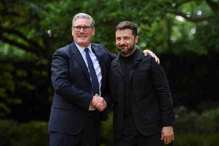 Starmer and Zelenskiy agree military production project in London