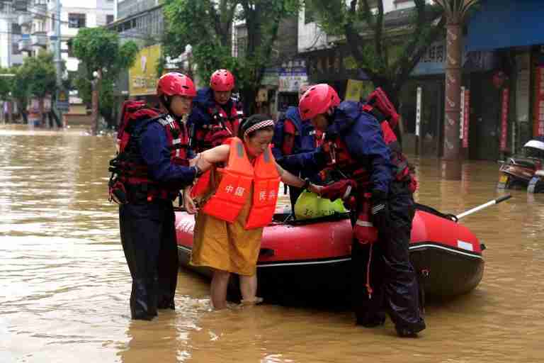 China, reeling from floods, braces for second tropical cyclone in two weeks
