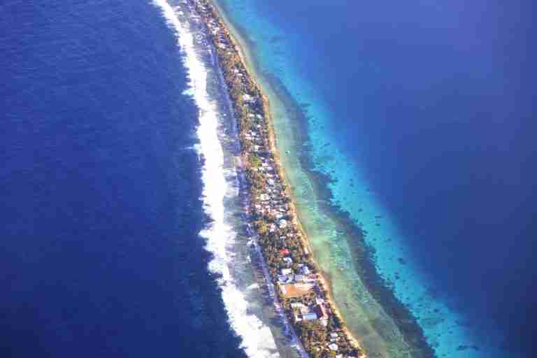 Over a third of people on sinking Tuvalu seek Australia’s climate visas
