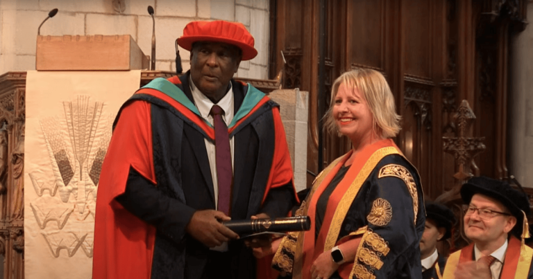 Clyde Best awarded Honorary Doctorate
