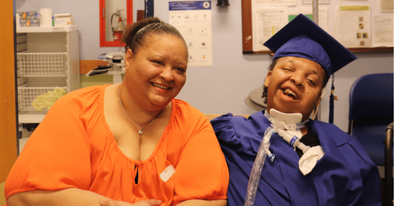 Bermudian student graduates from Boston hospital room