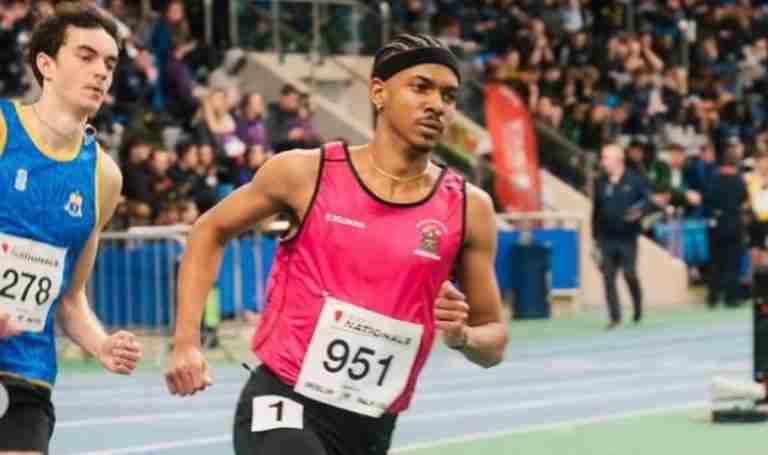 Podium spot in U.K. for middle-distance runner