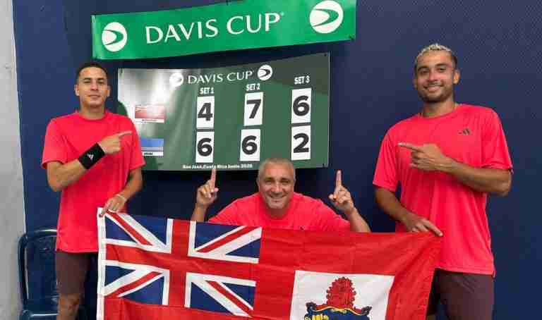 Bermuda forges ahead with Davis Cup victory