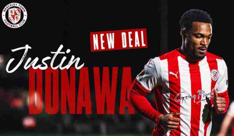 Donawa Signs New Deal with the Brackley Town