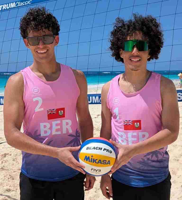 Bermuda sends strong squad to ECVA U21 Beach Volleyball Championships