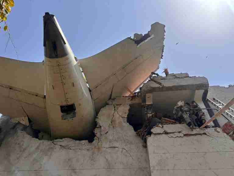 More than 200 killed as Air India plane crashes after take-off in Ahmedabad