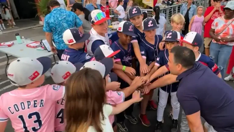 Youth baseball players prep for overseas trip