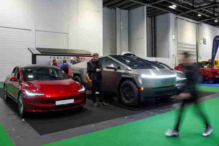 Tesla’s UK sales jump in June from a year earlier, data shows
