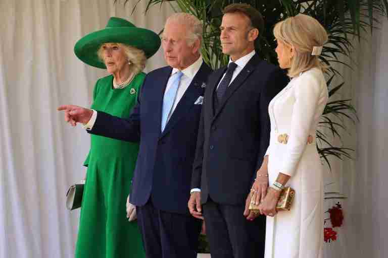 King Charles hosts Macron in first European state visit to UK since Brexit