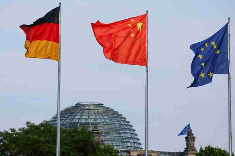EU summons Chinese ambassador over laser incident involving German aircraft