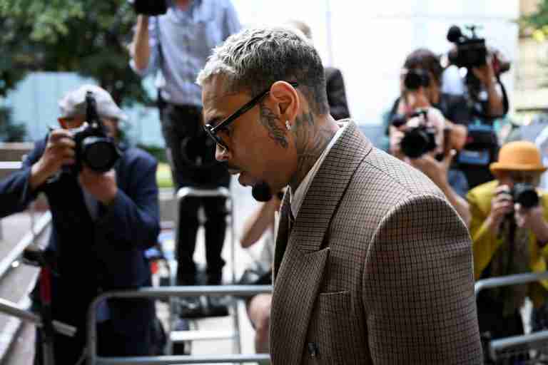 US singer Chris Brown pleads not guilty to lesser assault charge in UK court