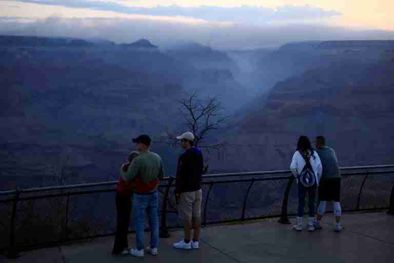 Grand Canyon fire that was left to burn swells 50% after destroying historic lodge