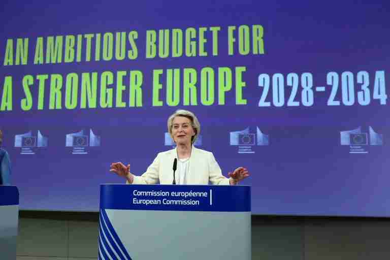 EU’s von der Leyen says new budget fit for ‘new era’