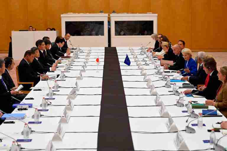 EU, Japan to work more closely to address unfair trade, EU’s von der Leyen says