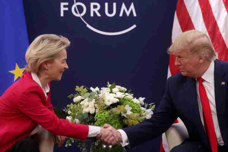 EU’s von der Leyen says will meet Trump on Sunday to discuss trade